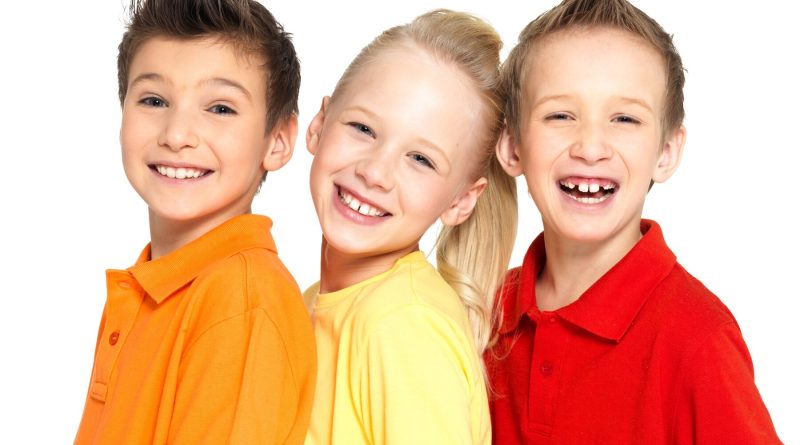 Smiling children paediatric dentistry